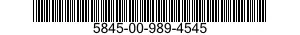 5845-00-989-4545  5845009894545 009894545