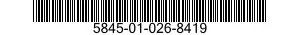 5845-01-026-8419  5845010268419 010268419