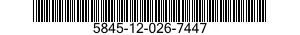 5845-12-026-7447 MOUNTING 5845120267447 120267447
