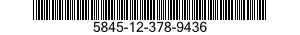 5845-12-378-9436 TRANSDUCER,SONAR 5845123789436 123789436