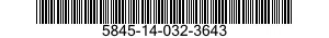 5845-14-032-3643 TRANSDUCER,SONAR 5845140323643 140323643