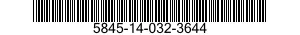 5845-14-032-3644 TRANSDUCER,SONAR 5845140323644 140323644