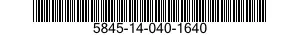 5845-14-040-1640  5845140401640 140401640