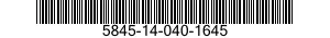 5845-14-040-1645  5845140401645 140401645