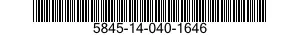 5845-14-040-1646  5845140401646 140401646