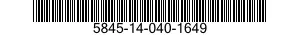 5845-14-040-1649  5845140401649 140401649