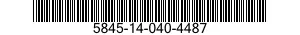 5845-14-040-4487  5845140404487 140404487