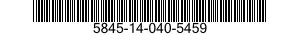 5845-14-040-5459  5845140405459 140405459