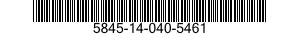 5845-14-040-5461  5845140405461 140405461