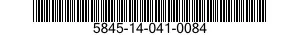 5845-14-041-0084  5845140410084 140410084
