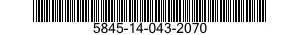 5845-14-043-2070 TERMINAL BOARD ASSEMBLY 5845140432070 140432070