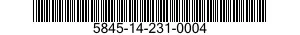 5845-14-231-0004  5845142310004 142310004