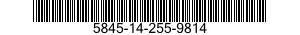 5845-14-255-9814  5845142559814 142559814