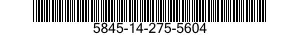 5845-14-275-5604  5845142755604 142755604