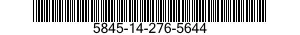 5845-14-276-5644  5845142765644 142765644