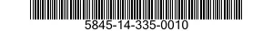 5845-14-335-0010  5845143350010 143350010
