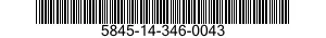 5845-14-346-0043  5845143460043 143460043