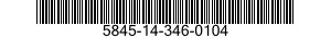 5845-14-346-0104  5845143460104 143460104