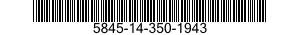 5845-14-350-1943 RECEIVER-TRANSMITTER SUBASSEMBLY 5845143501943 143501943