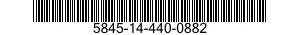 5845-14-440-0882 COQUE DE QUEUE AVAN 5845144400882 144400882