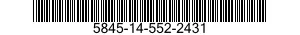 5845-14-552-2431 TRANSDUCER,SONAR 5845145522431 145522431