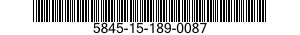 5845-15-189-0087 INDICATOR,DEPTH 5845151890087 151890087