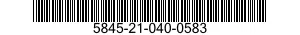 5845-21-040-0583  5845210400583 210400583