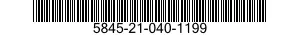 5845-21-040-1199 COMPUTER,SONAR DATA 5845210401199 210401199