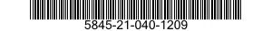 5845-21-040-1209  5845210401209 210401209