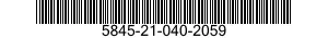 5845-21-040-2059  5845210402059 210402059