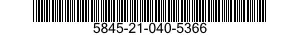 5845-21-040-5366  5845210405366 210405366