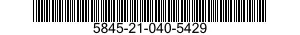 5845-21-040-5429  5845210405429 210405429