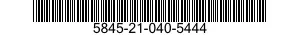 5845-21-040-5444  5845210405444 210405444