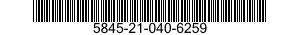 5845-21-040-6259  5845210406259 210406259