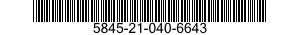 5845-21-040-6643  5845210406643 210406643