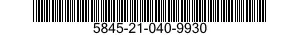 5845-21-040-9930  5845210409930 210409930