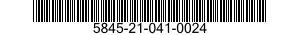 5845-21-041-0024  5845210410024 210410024
