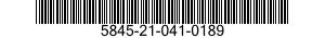 5845-21-041-0189  5845210410189 210410189