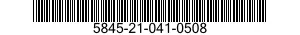 5845-21-041-0508  5845210410508 210410508