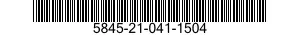 5845-21-041-1504  5845210411504 210411504