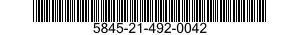 5845-21-492-0042  5845214920042 214920042