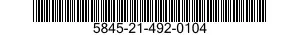 5845-21-492-0104  5845214920104 214920104