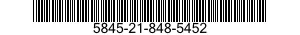 5845-21-848-5452 LINING,FRICTION 5845218485452 218485452