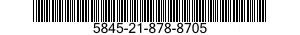 5845-21-878-8705 CIRCUIT CARD ASSEMBLY 5845218788705 218788705