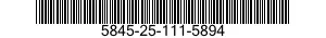 5845-25-111-5894 BELT,FLAT 5845251115894 251115894