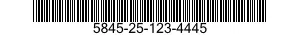 5845-25-123-4445 O-RING 5845251234445 251234445