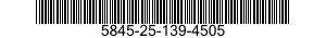 5845-25-139-4505 WIRE ROPE ASSEMBLY,SINGLE LEG 5845251394505 251394505