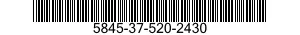 5845-37-520-2430 DOME,SONAR 5845375202430 375202430