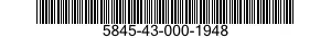 5845-43-000-1948 TRANSPONDER,SONAR 5845430001948 430001948