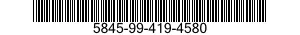 5845-99-419-4580 BLOCK,TERMINAL,ASSE 5845994194580 994194580